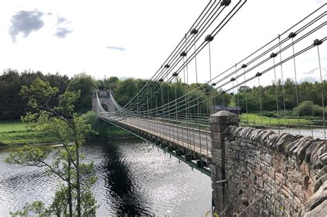 Union Chain Bridge closed until 2022 for £10m makeover - BBC News