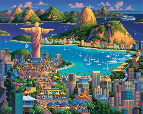 Rio de Janeiro - Fine Art | Brazil art, Fine art, Brazil travel