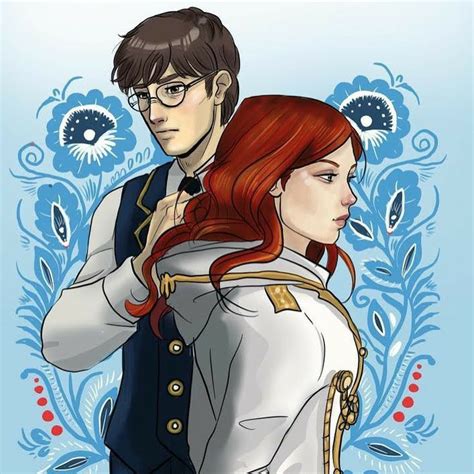 David and Genya | Character art, The grisha trilogy, Shadow