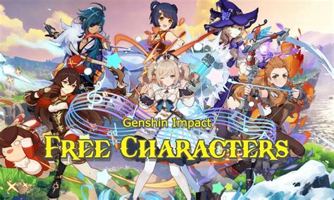 Genshin Impact: All free characters and how to get them - The Click