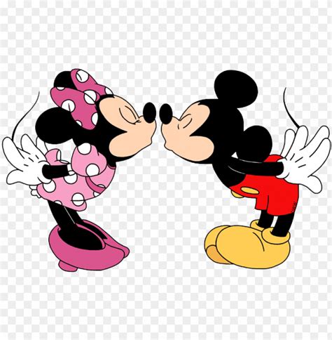 Free download | HD PNG share this image mickey e minnie kiss PNG ...