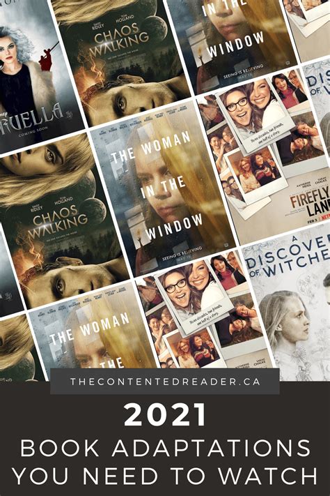 40+ Book Adaptations to Watch in 2021 • The Contented Reader