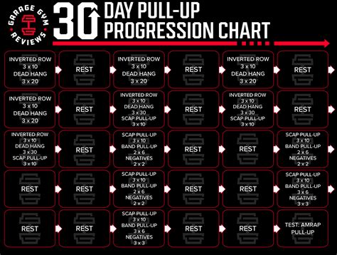 The Ultimate 30-Day Pull-up Progression (2024) | Garage Gym Reviews