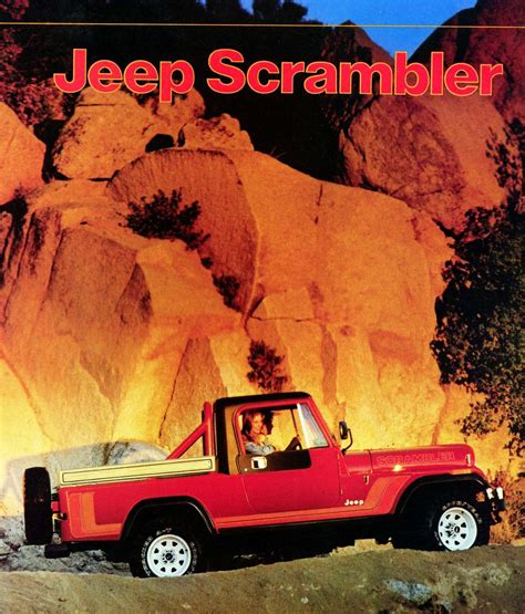 1981 Jeep Cj-8 Scrambler Ad | Jeep cj, Jeep, Jeep cars