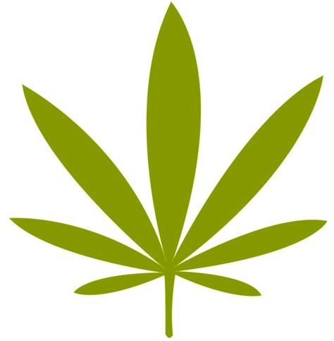 Pot Leaf Silhouette at GetDrawings | Free download