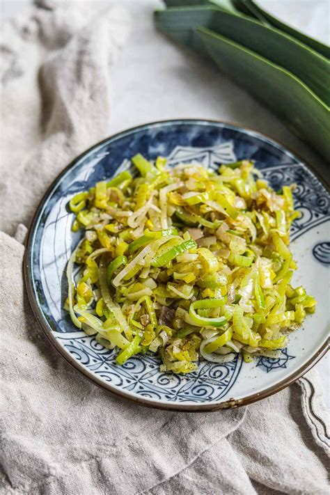 Sautéed Buttered Leeks • The Heirloom Pantry