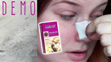 AMAZON MEDCA DEEP CLEANSING NOSE PORE STRIPS DEMO & REVIEW - YouTube