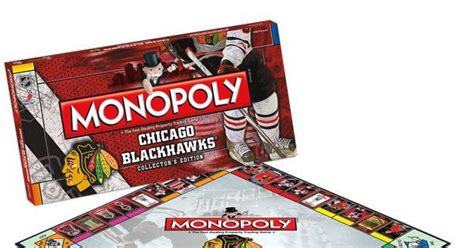 Monopoly: Chicago Blackhawks Collector's Edition | Board Game ...