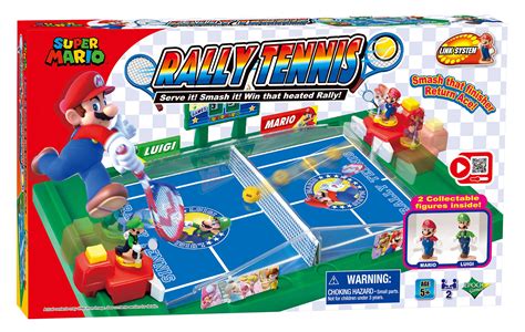 EPOCH Games Super Mario Super Mario Rally Tennis - Tabletop Tennis Game