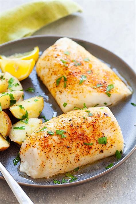 Lemon baked cod. | Baked cod, Cod recipes, Best cod recipes