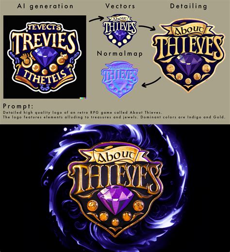 Artur Piotrowski (RealAKP) - "About Thieves" logo design