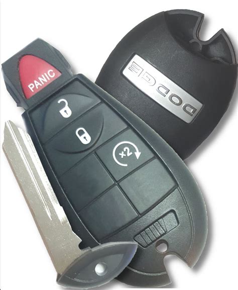 Dodge 4 button Fobik Smart Key OEM W Remote Start - KeylessJoe