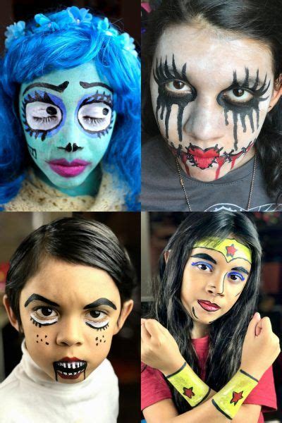 Halloween Face Painting | Fun Family Crafts Halloween Face Paint Scary, Scary Face Paint, Face ...