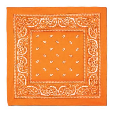 Orange Bandana