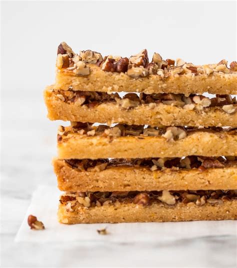 Pecan Toffee Bars - Ahead of Thyme