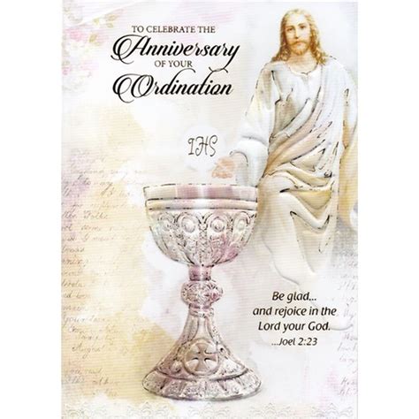 Card: Ordination Anniversary - The Square Gift Store