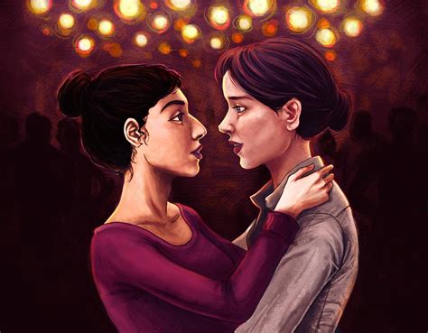 Ellie and Dina by dayMdel on DeviantArt