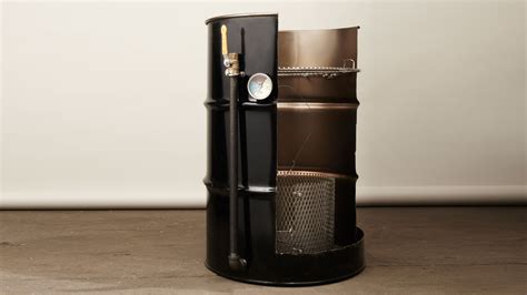 Build Your Own Smoker From a 55-Gallon Drum