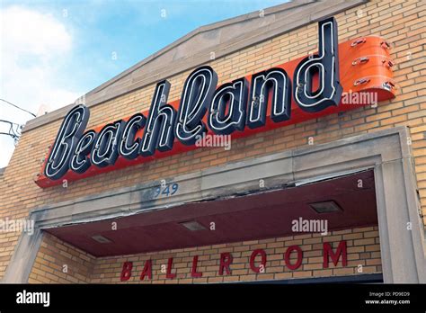 Beachland ballroom logo hi-res stock photography and images - Alamy