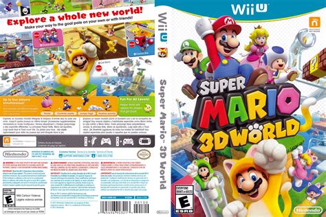 Super Mario 3D World Wii U Custom Case No Game Included | lupon.gov.ph