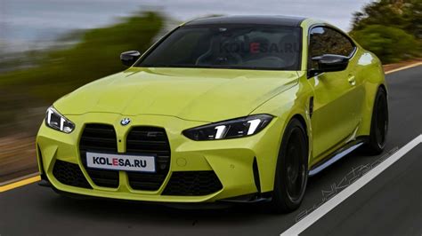 BMW M4 Facelift Rendered Based On Spy Shots, Rumored To Get More Power