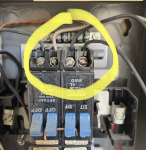 electrical panel - White and back to tandem breaker. Is this correct? - Home Improvement Stack ...