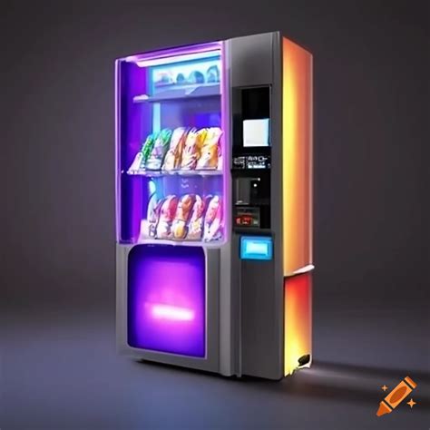 Futuristic alcohol vending machine concept on Craiyon
