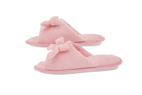 DeluxeComfort.com Womens Memory Foam House Slippers - Open Toe coral ...