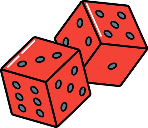 Dice clipart. Free download transparent .PNG | Creazilla