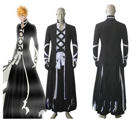 US$ 65.99 - Bleach Kurosaki Ichigo Bankai Cosplay Costume - www ...