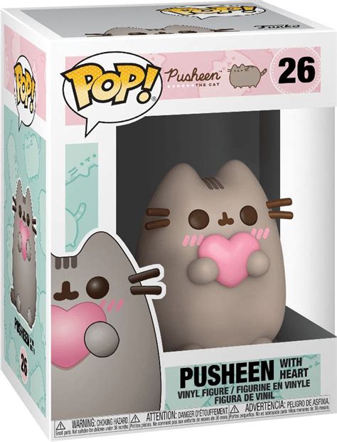 Figura Funko Pop! - Pusheen Con Corazón - Pusheen The Cat | Pop toys ...