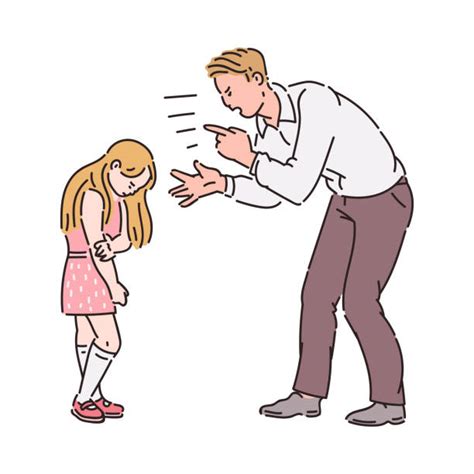 Parent Scolding Child Drawing Illustrations, Royalty-Free Vector Graphics & Clip Art - iStock