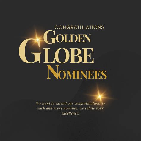 The nominees for the 81st Annual Golden Globe Awards - JamarGig