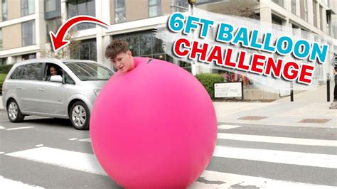 GIANT BALLOON CHALLENGE | Samkingftw - YouTube