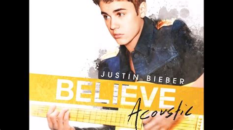 Justin Bieber - Beauty And A Beat (Acoustic) - YouTube