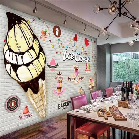 Some ideas can help you design your ice cream shop very attractive