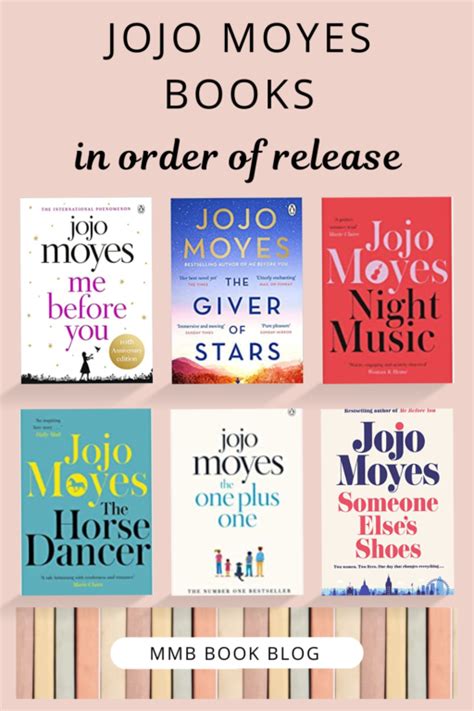 Jojo Moyes Books in Order: A Complete List | MMB Book Blog