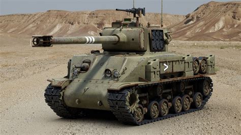 M51 Super Sherman 3D Model $179 - .max .obj .fbx .3ds - Free3D