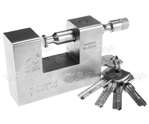 Heavy Duty Padlock/Chain Lock 94mm Shipping Container Garage Warehouse 735548282815 | eBay