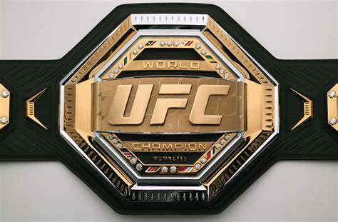 UFC unveils new championship belt – Fighters Only