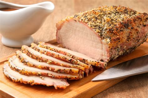 Delicious Garlic and Herb Crusted Pork Roast | Recipe | Boneless pork ...