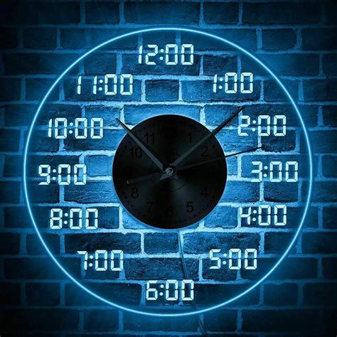 Led Wall Clocks - Foter