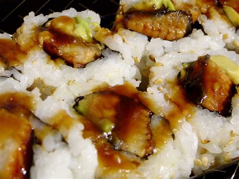 eel sushi | I had a hankering for eel sushi ($4 at M2M) for … | Flickr