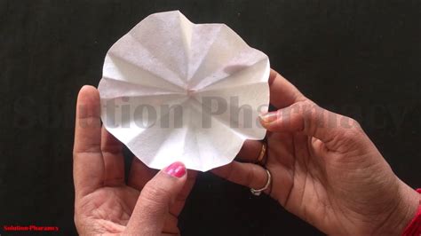 How to Fold Filter Paper in Different Way | Fluted Filter Paper ...