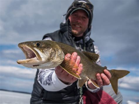 Ice Fishing for Sebago Lake Trout - On The Water