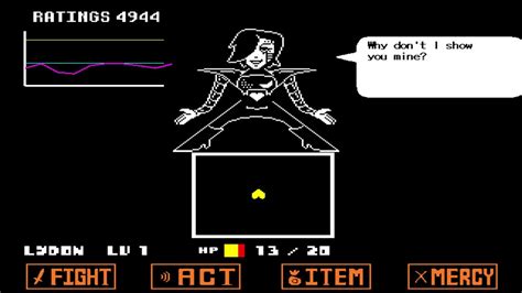 Undertale - (Pacifist): Boss Battle - Mettaton EX (1080p HD) - YouTube