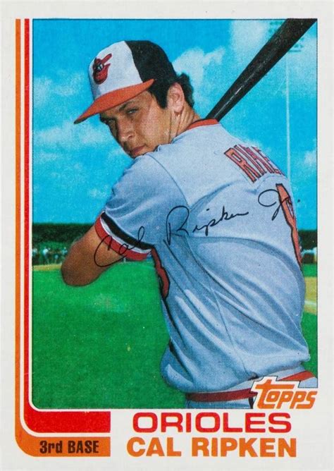 1982 Topps Traded Cal Ripken #98T Baseball Card Value Price Guide