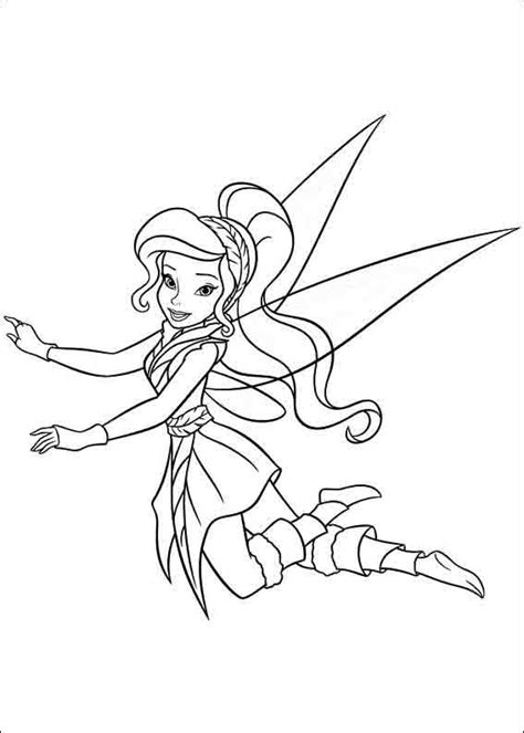 Tinker Bell A Winter Story Coloring Pages 7 Pages Coloriage De Fées ...