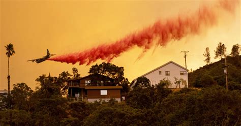 Firefighter killed amid wildfire in Northern California forest - Los Angeles Times