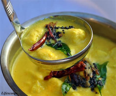 Life Scoops: Chembu Pulissery / Taro in Spiced Yogurt Curry